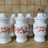 6 pots salle de bain