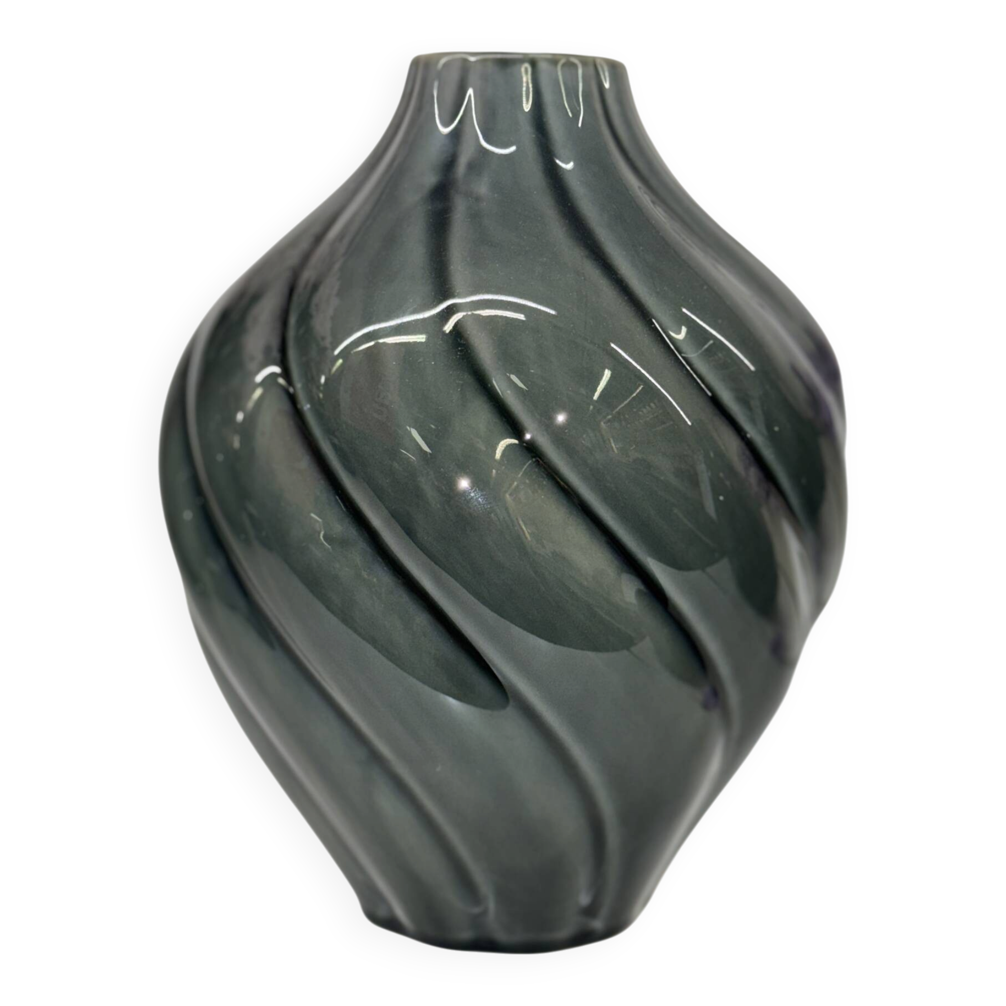 Vase in modern architectural style, built in 1957.