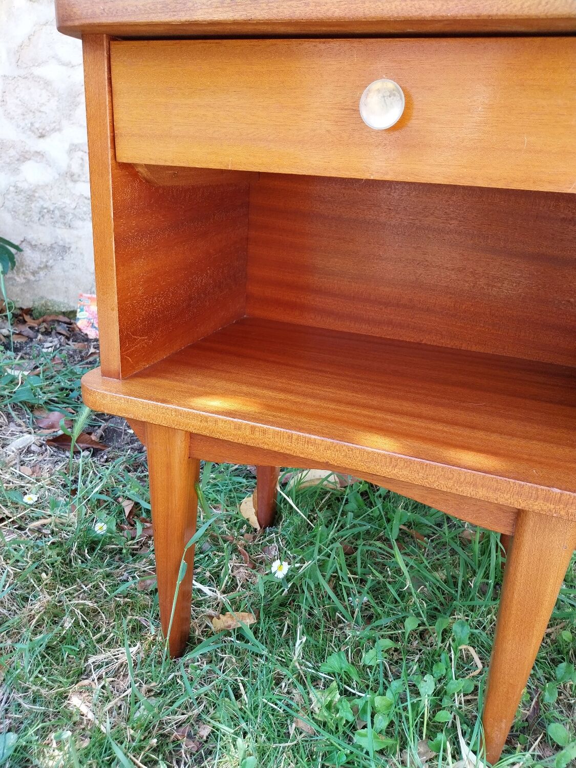 Table de chevet années 60