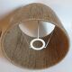 Abat-jour en corde naturelle hauteur 20 cm
