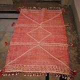 Zanafi rug red 150x100 cm