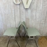 Series of 4 chairs by Giancarlo Piretti, Castelli 70