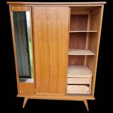 Armoire  pieds compas, vintage, années 60