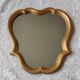 Wall mirror gilded wood