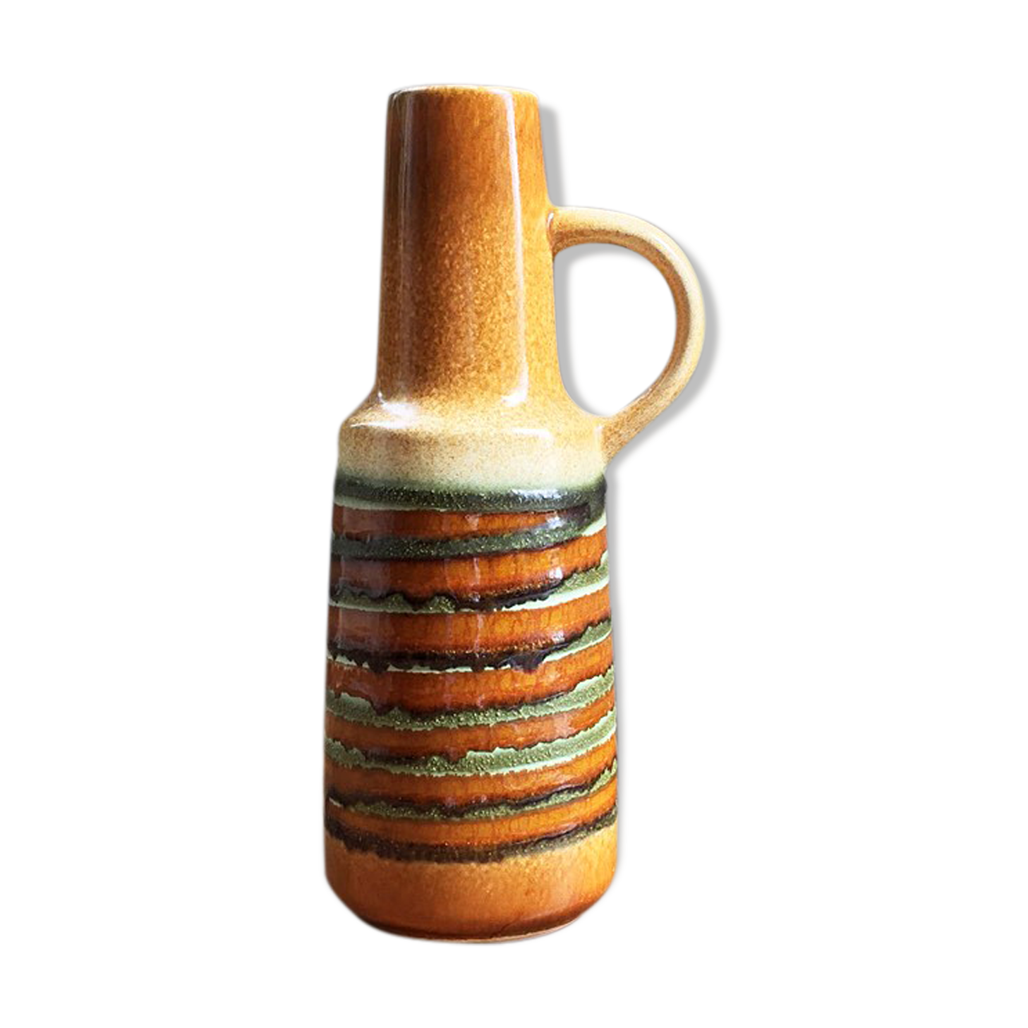 Steuler Germany ochre vase