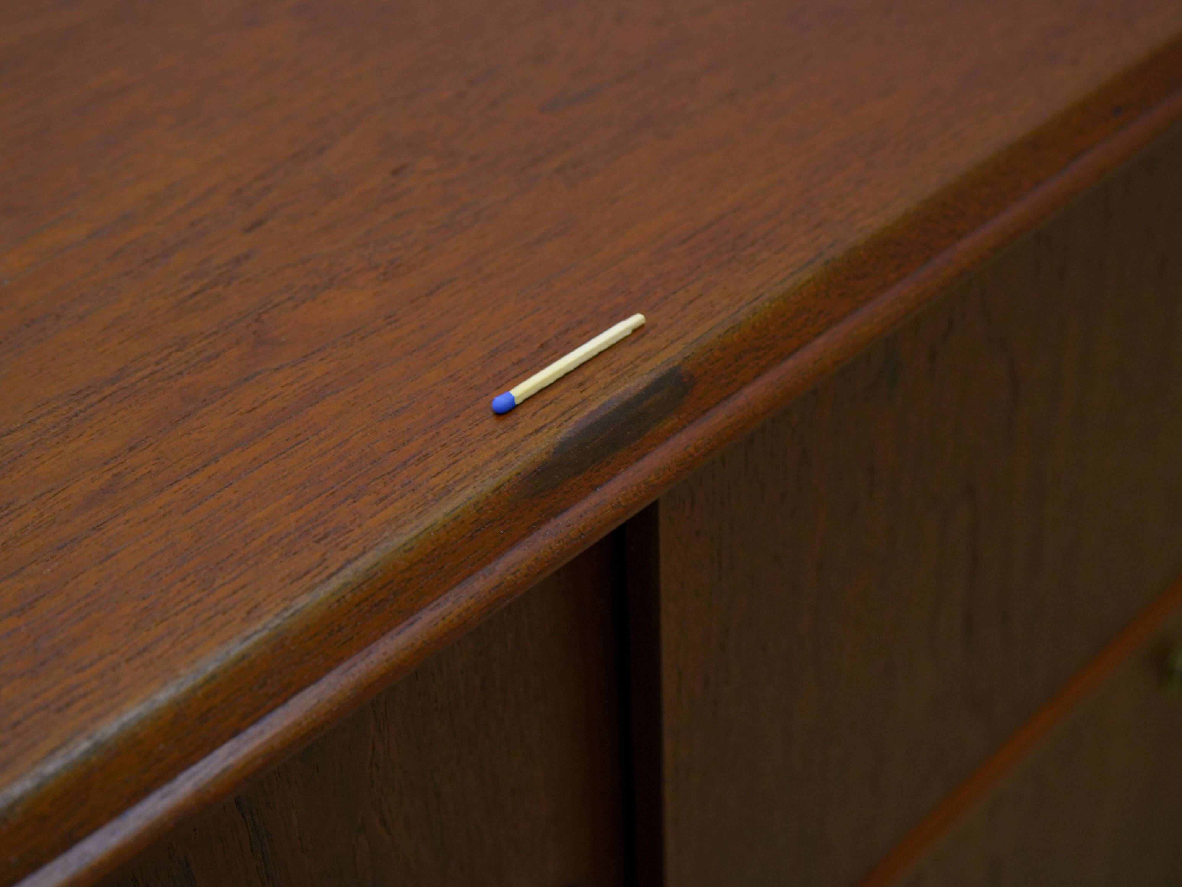 Teak sideboard, Danish design, 1970s, made in Denmark