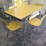 Table set and 4 chairs