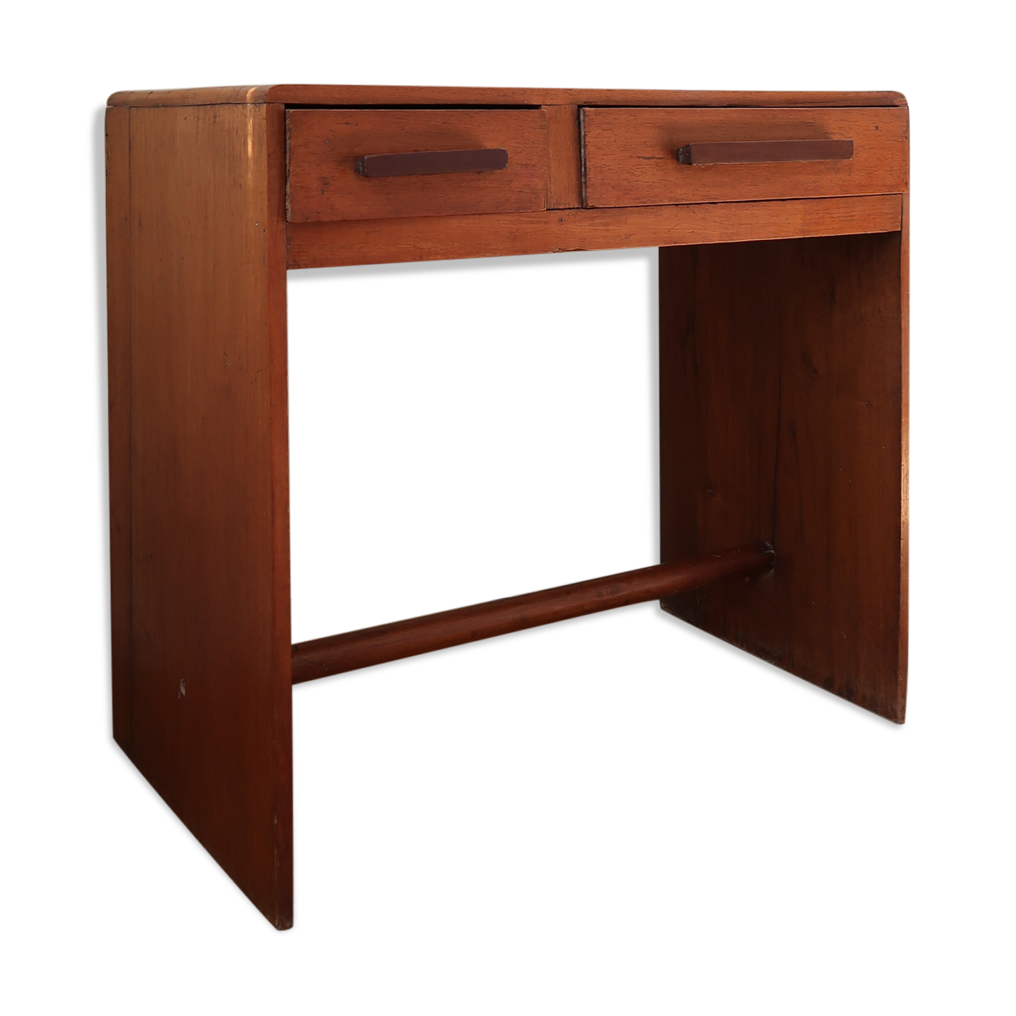 Brutalist side table console