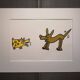 Illustration de Keith Haring - Série 'Animals' - 6/12