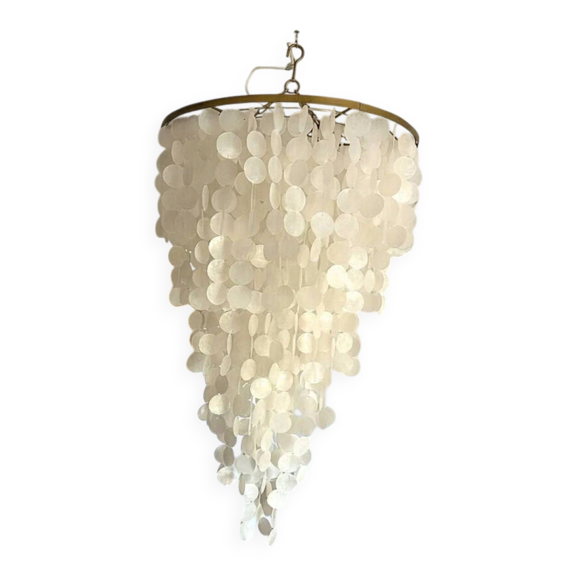 Balinese artisanal lustre in mother-of-pearl - Amber