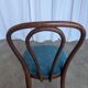 Vintage Bentwood Chair with Upholstered Seat / Thonet Style Dining Chair /
