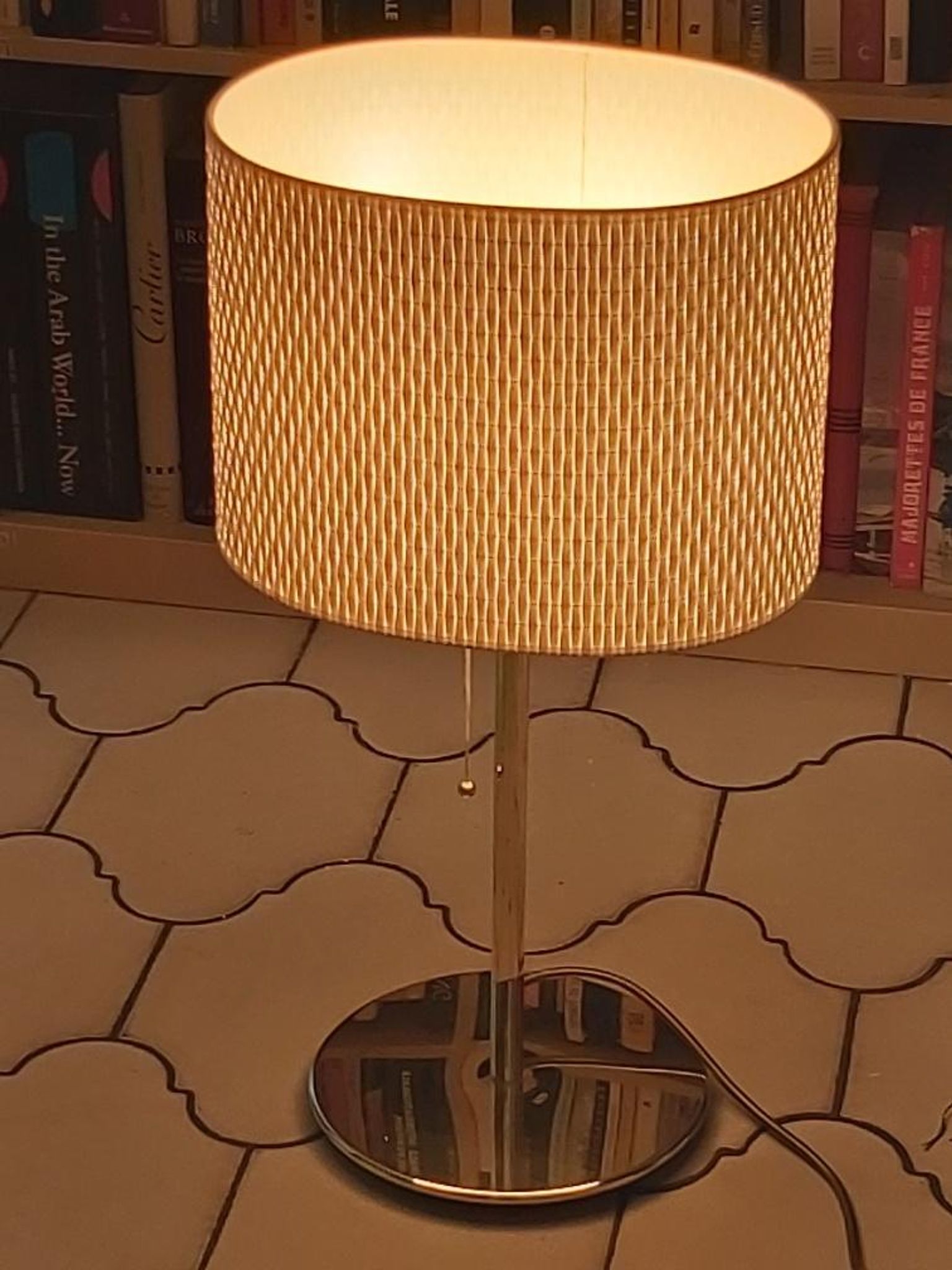 Lampe design laiton Sergio Bernardi Milano