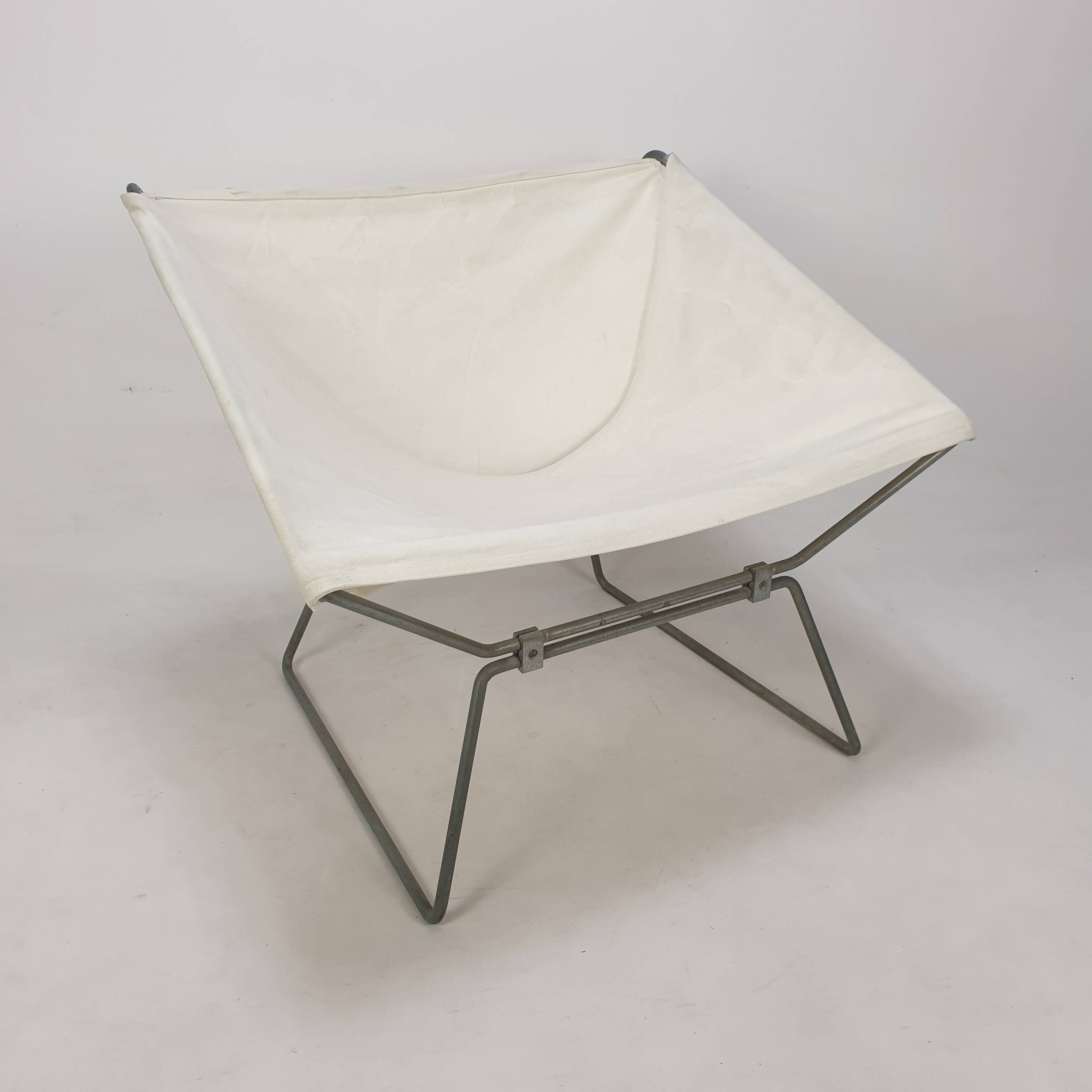 Pierre Paulin AP-14 "Anneau" Butterfly Chair by AP Polak, 1950's