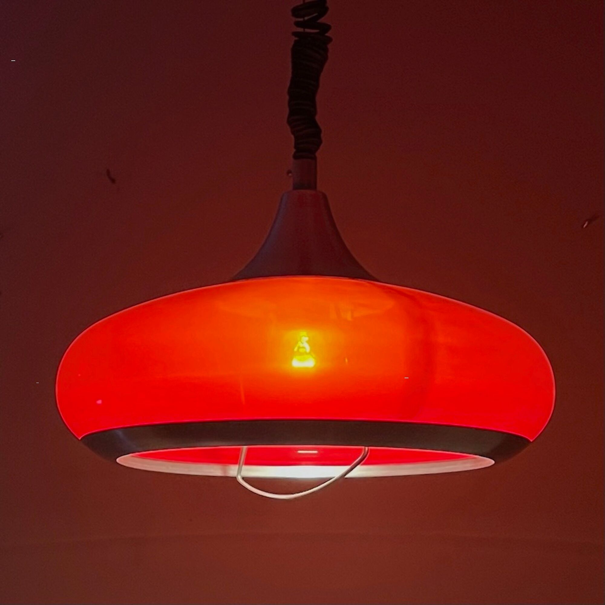 Pendant Lamp by Stilux Milano, 70s