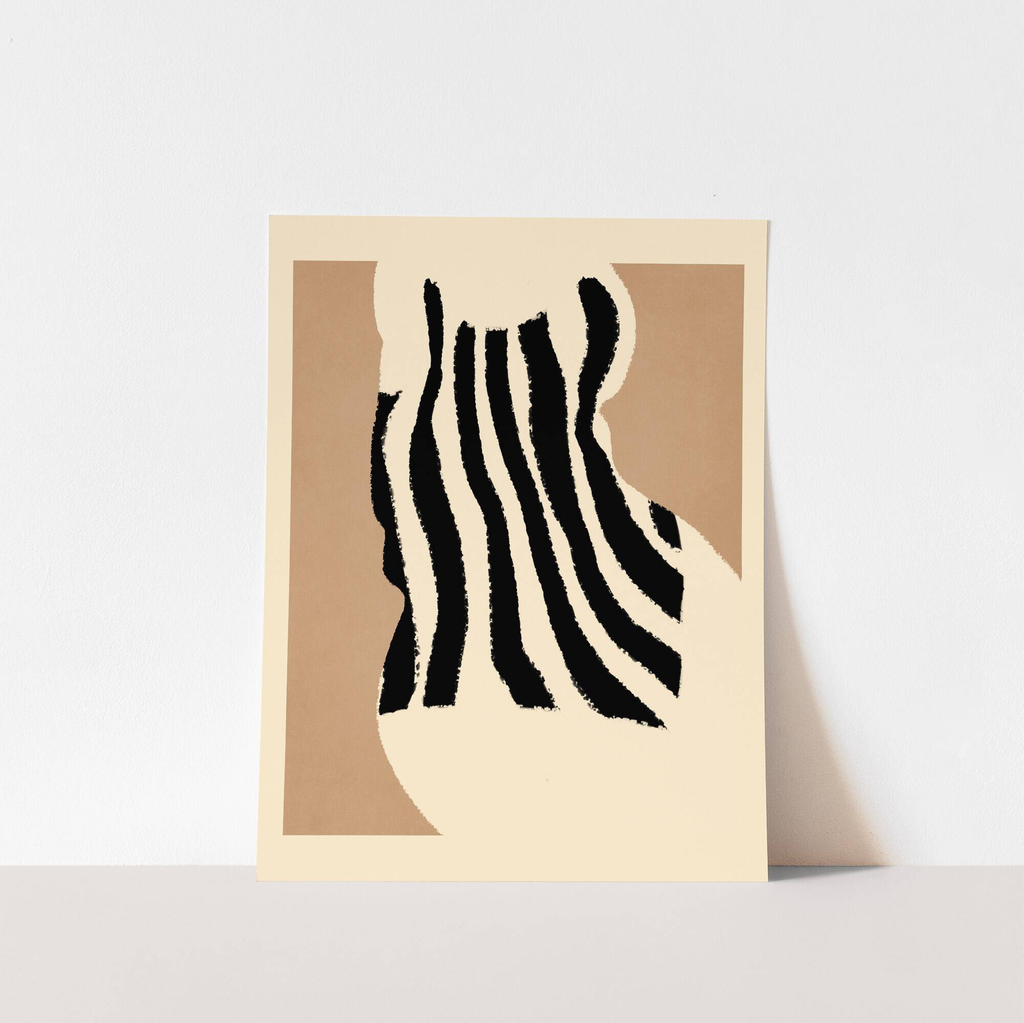 Impression giclée d'une figure féminine