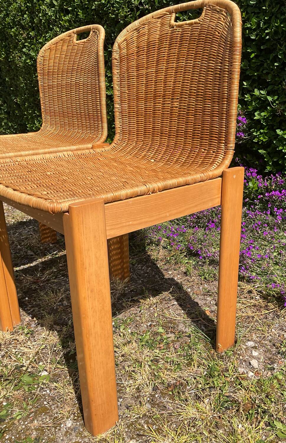 Pair of Italian chairs from the 70s