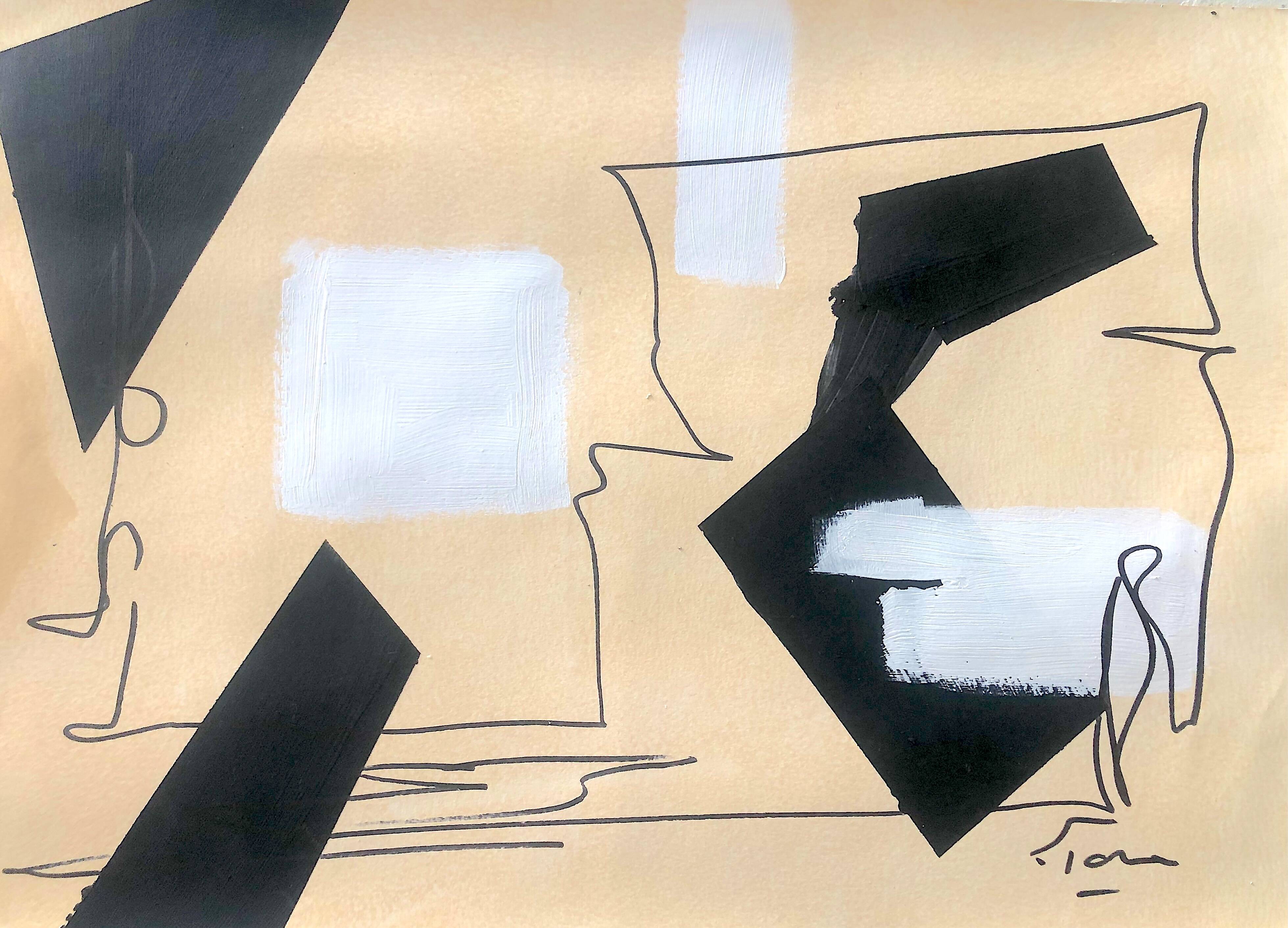 Original and unique hand-painted abstract painting