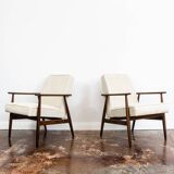 Customizable Pair Of Mid Century Armchairs, 1960's