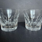 2 Baccarat whisky glasses