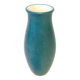 Turquoise ceramic vase