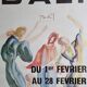 Dali exhibition poster, Galerie de la Colombe, Vallauris 1984 framed