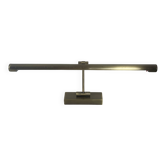 Wall light for picture lighting in brass.