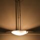 Modernist glass pendant light, 70s
