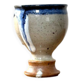Glazed ceramic chalice