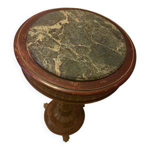 Guéridon égyptien en - bois