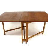 Casement teak dining table, Sweden, 1960