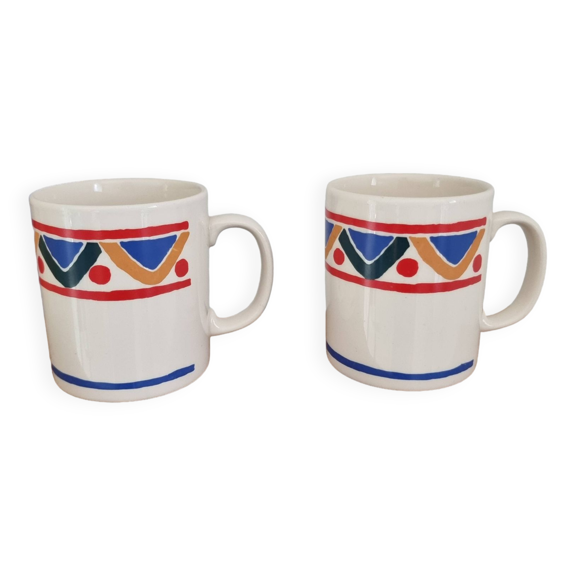 Duo de 2 tasses vintages Mobil