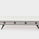 Lowboard en bois, design danois, années 1960, production : Denmark