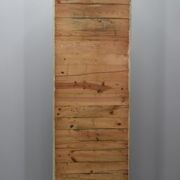 1900 style laqué wood store mirror - 221x74cm
