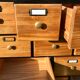 Furniture of haberdashery 14 drawers