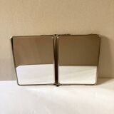 Diptic barber mirror