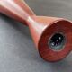 Vintage wooden candle holder, "tulip" candle stick