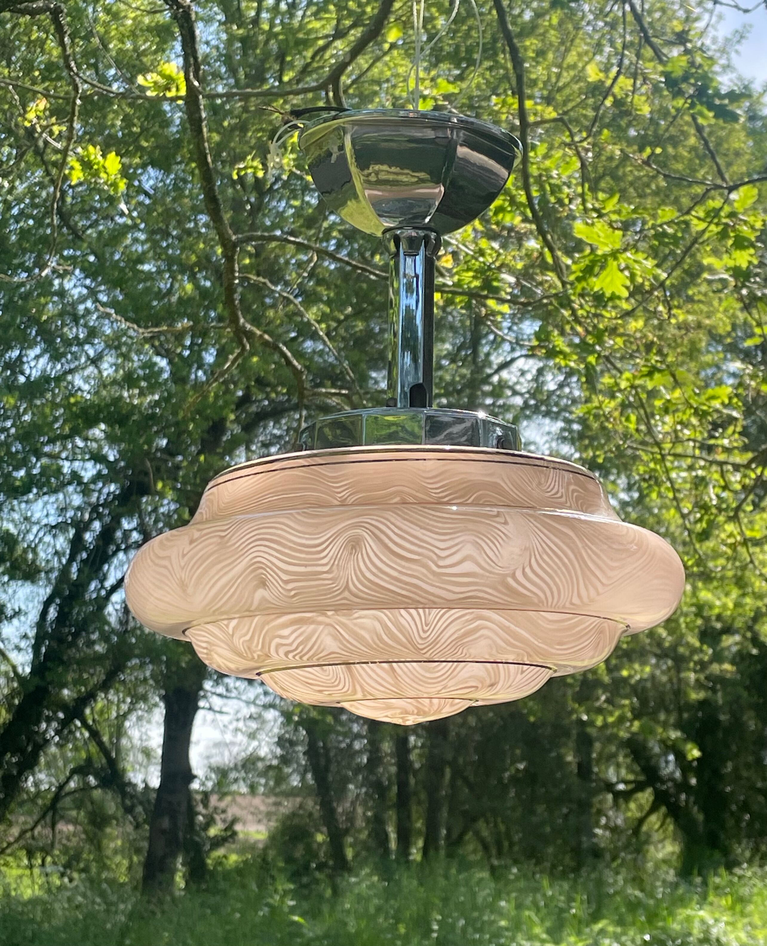 Art deco chandelier