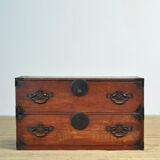 Japanese Tansu chest of drawers, circa 1870