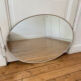 Oval bevelled mirror - 72x51cm