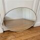 Oval bevelled mirror - 72x51cm