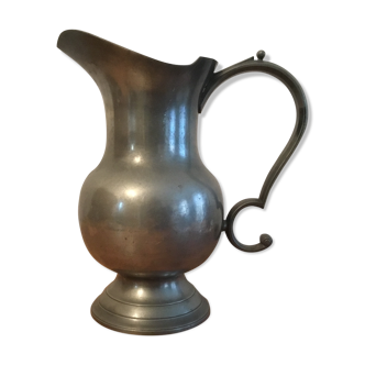 Tin pitcher