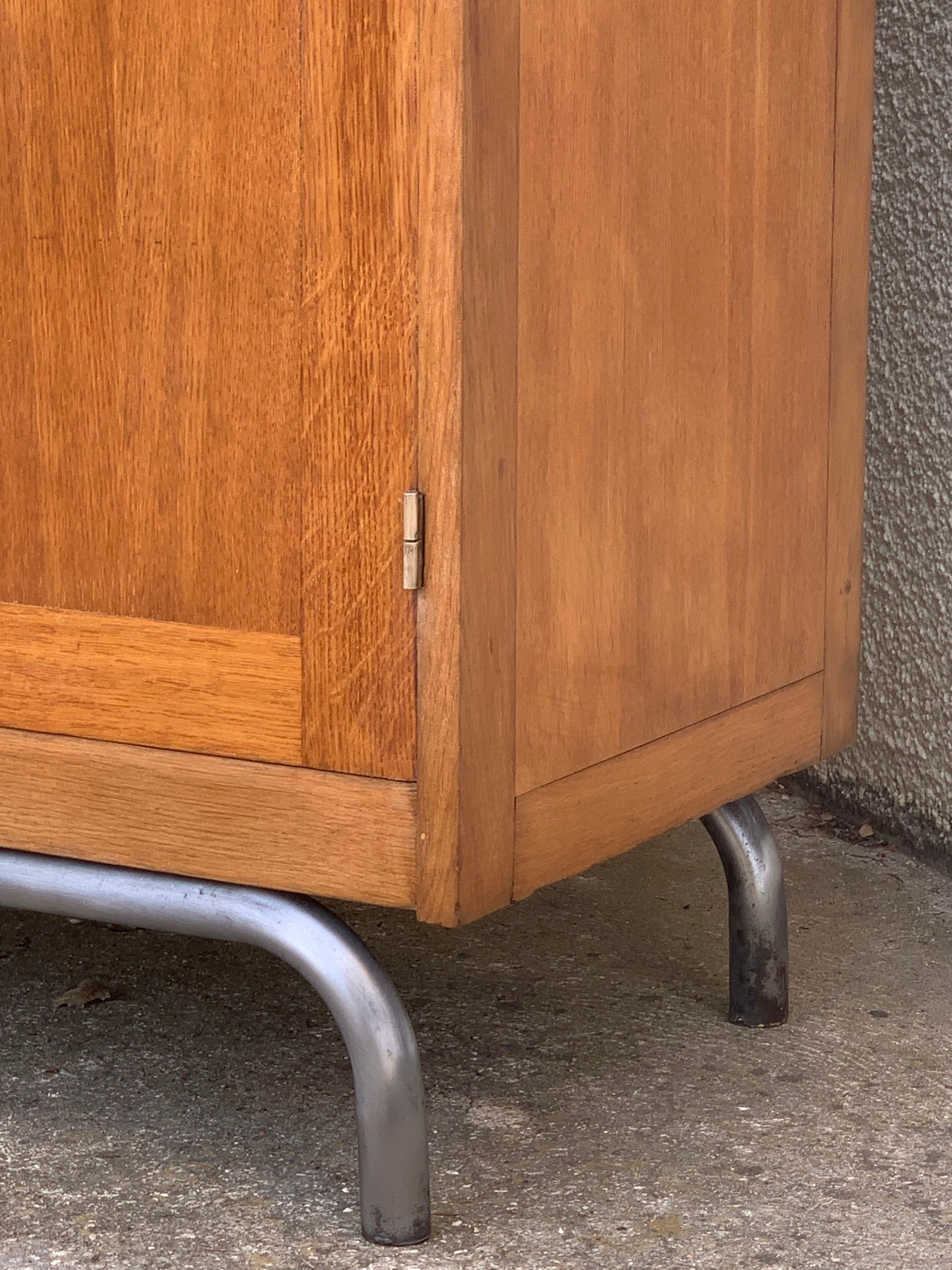 Glass cabinet from a primary school, 1950.