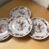 4 Assiettes Vista Alegre 20cm décor Goa