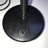 Lampe de bureau noire fabriquée en RDA