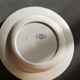 Chinese plate Creil and Montereau