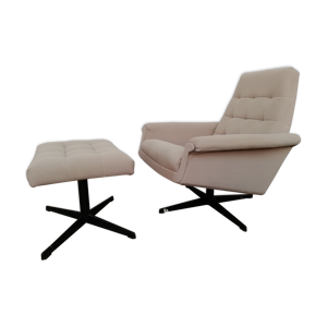 fauteuil avec repose-pied