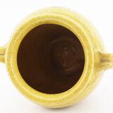 Ancien pot en terre ocre