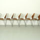 Set de 8 chaises de salle à manger par Herbert Hirche, Jofy Stalmobler, Danemark Années 1950