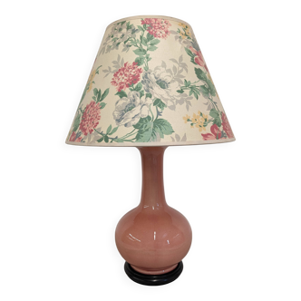 Charolles earthenware lamp, 1960s-1970s