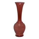 Art Czech glass vase, by Glasswork Novy Bor, 1950s